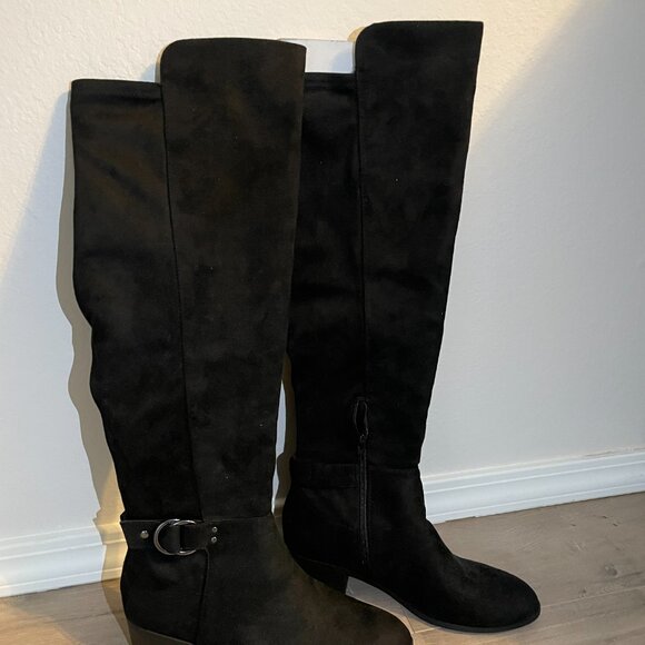 UNISA Knee High Boots | Black | Size 8.5 - Picture 1 of 4